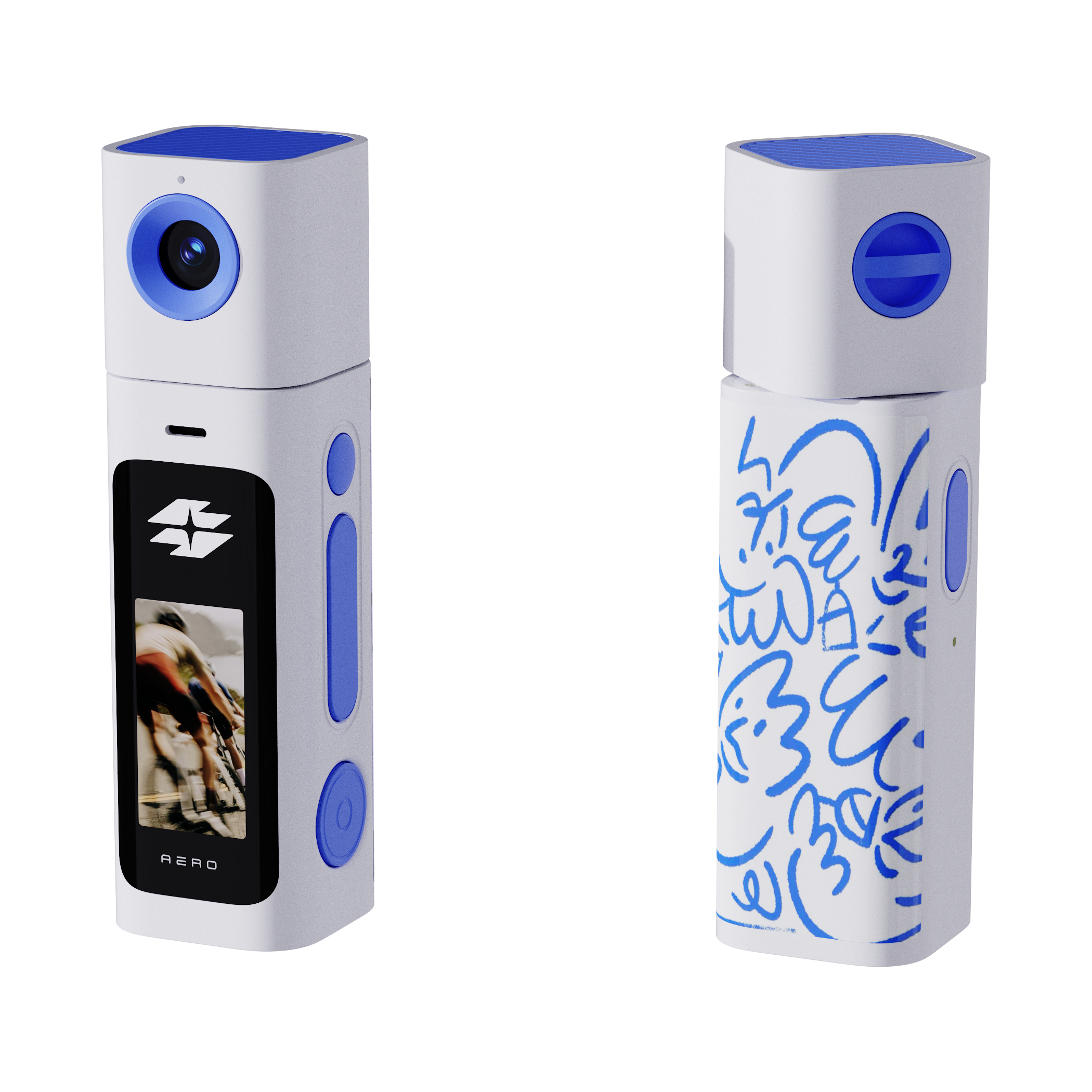 2K Mini Lipstick Keychain Camera | Portable Thumb Digital Camera for Teens & Outdoor Use - Detail 1
